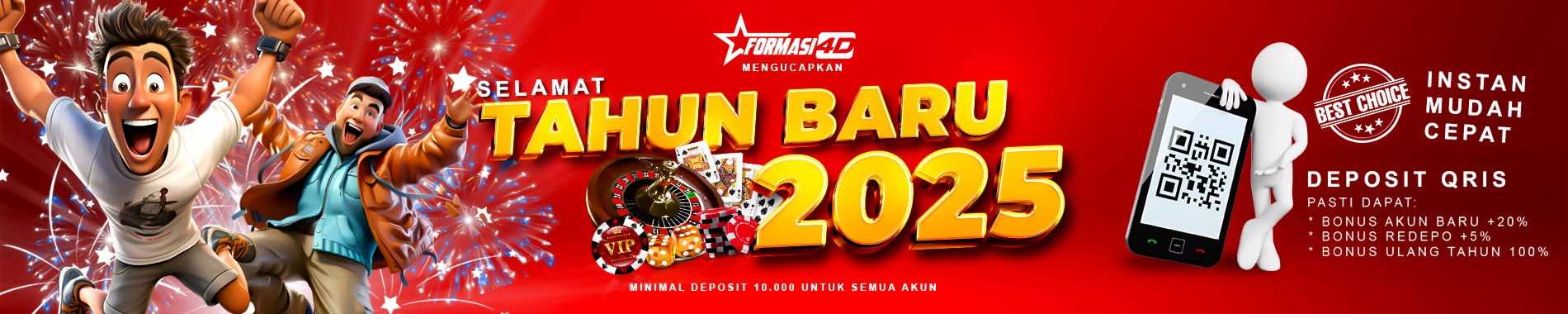 Formasi4D Dan Seluruh Staff Mengucapkan Selamat Tahun Baru 2025